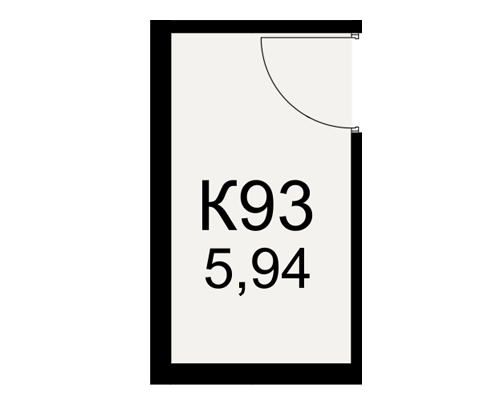 План кладовки