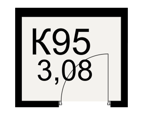 План кладовки