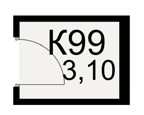 План кладовки