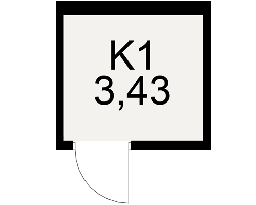 План кладовки