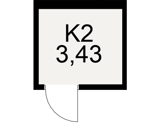 План кладовки