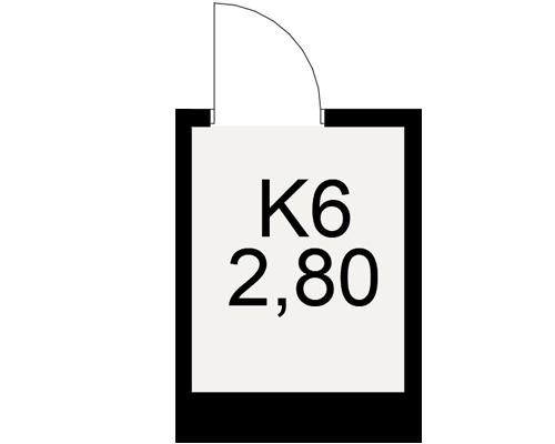 План кладовки