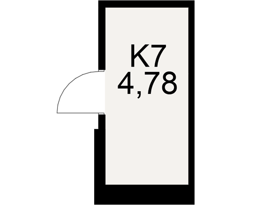 План кладовки
