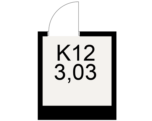 План кладовки