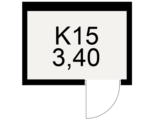 План кладовки