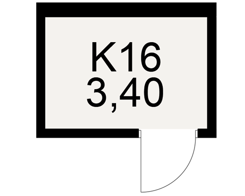 План кладовки
