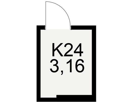 План кладовки