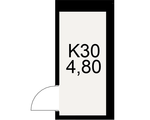 План кладовки