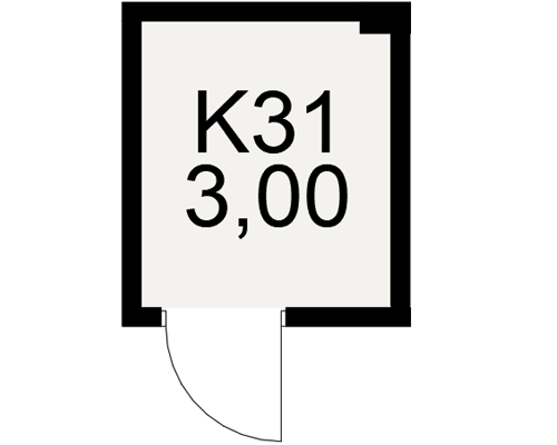 План кладовки