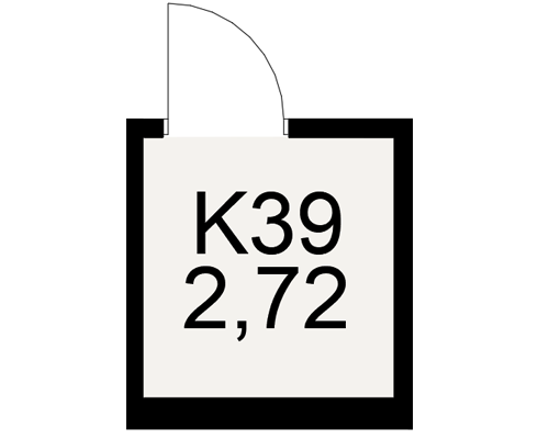 План кладовки