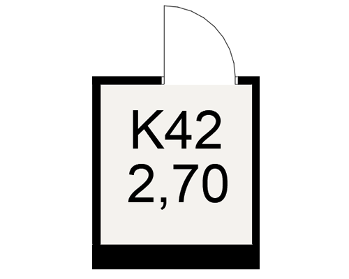 План кладовки