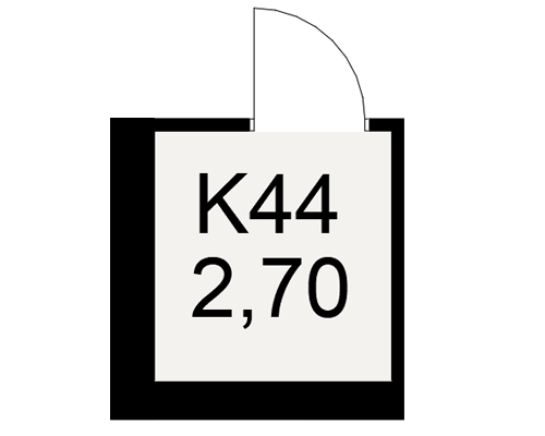 План кладовки