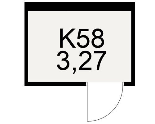 План кладовки