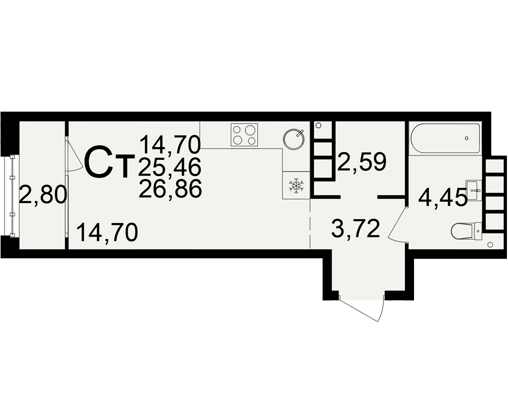 План квартиры