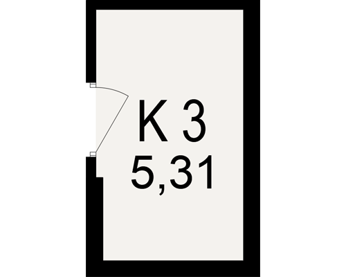 План кладовки