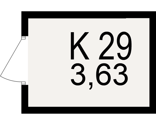 План кладовки