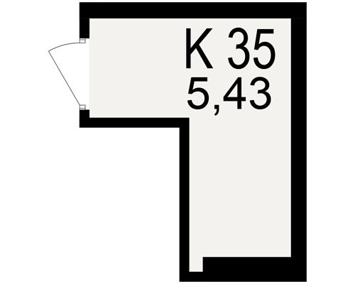 План кладовки