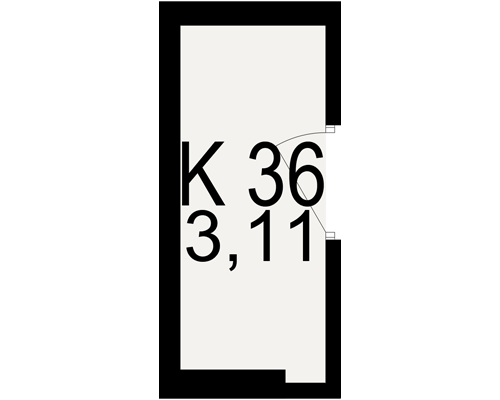 План кладовки
