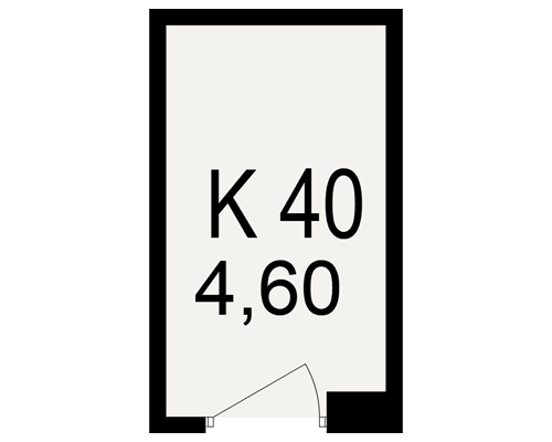 План кладовки