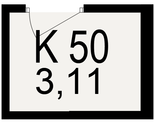 План кладовки
