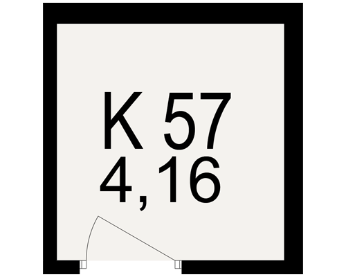 План кладовки
