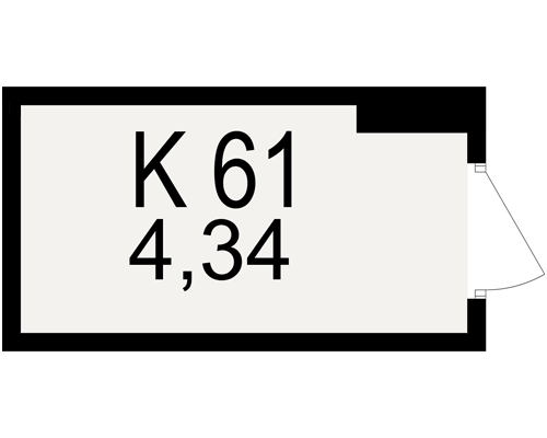План кладовки