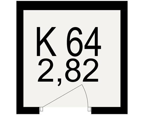 План кладовки