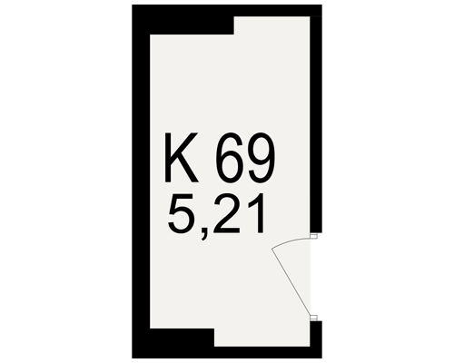 План кладовки