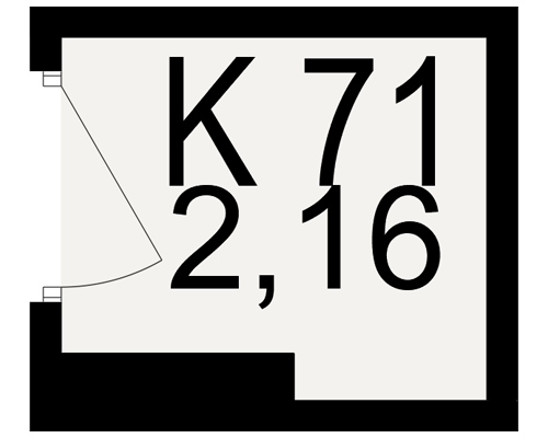 План кладовки