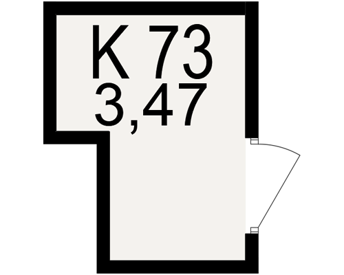 План кладовки