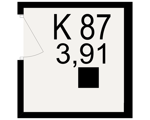 План кладовки