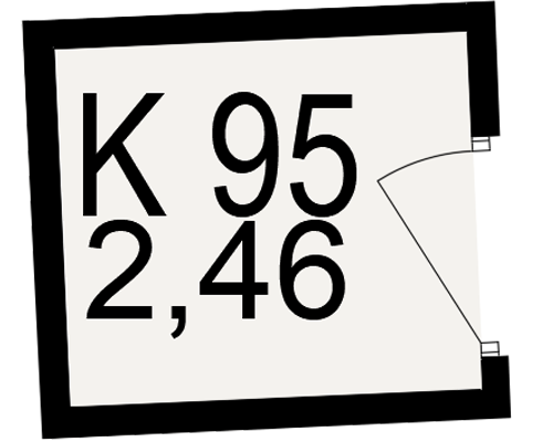 План кладовки
