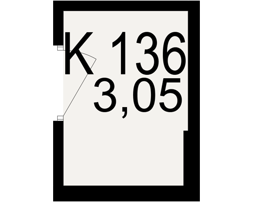 План кладовки