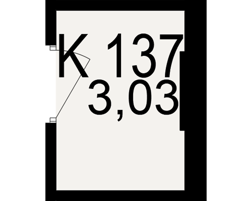 План кладовки