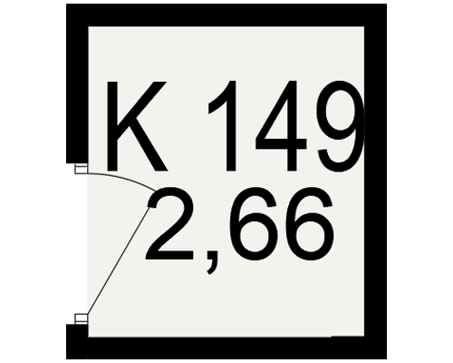 План кладовки
