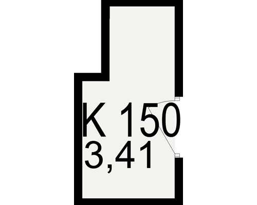 План кладовки
