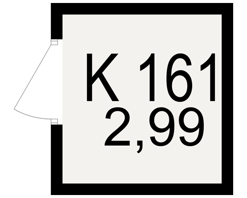 План кладовки